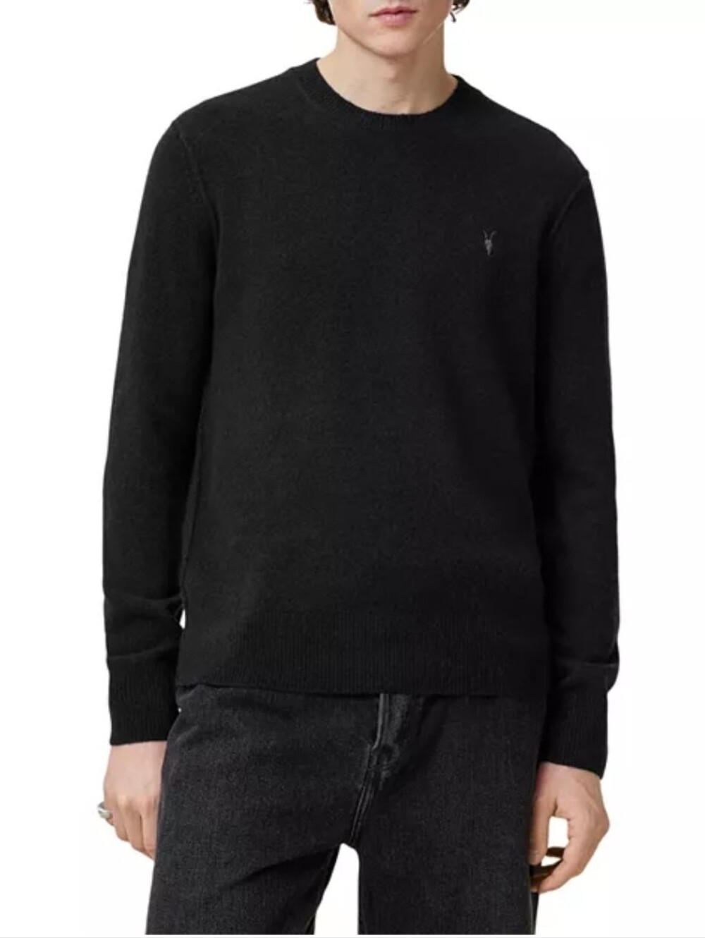 ALLSAINTS Statten Regular Fit Crewneck Sweater-Med #074